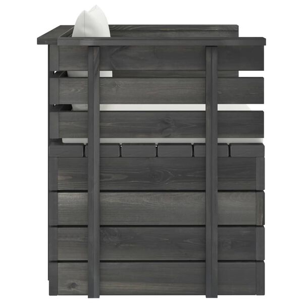 vidaXL 12-osaline kaubaalustest aiam&ouml;&ouml;bli komplekt patjadega, m&auml;nd