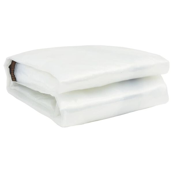 vidaXL Läbipaistev aasadega present 10x12 m polüetüleen