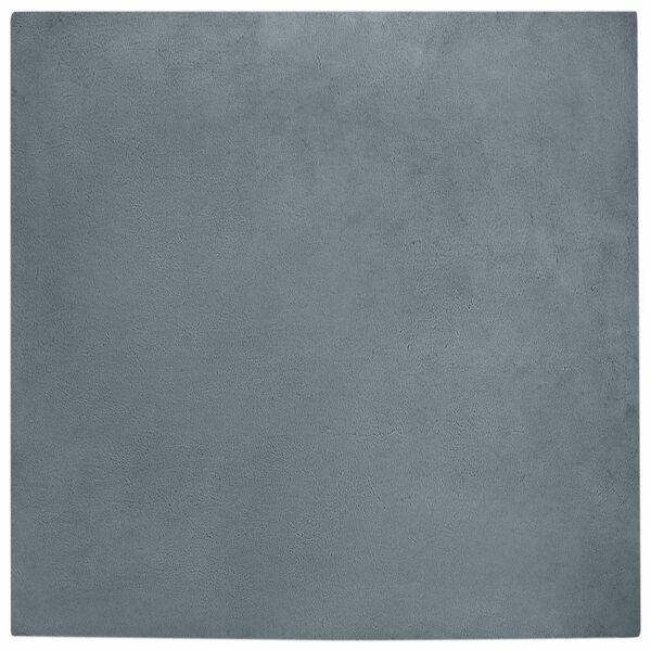 vidaXL Kunstlik K&uuml;&uuml;liku Karv Mat Olite Antratsiit 120 x 120 cm