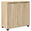 vidaXL Vannitoa valamu kapp Sonoma tamm 60 x 30 x 60 cm Tehispuit