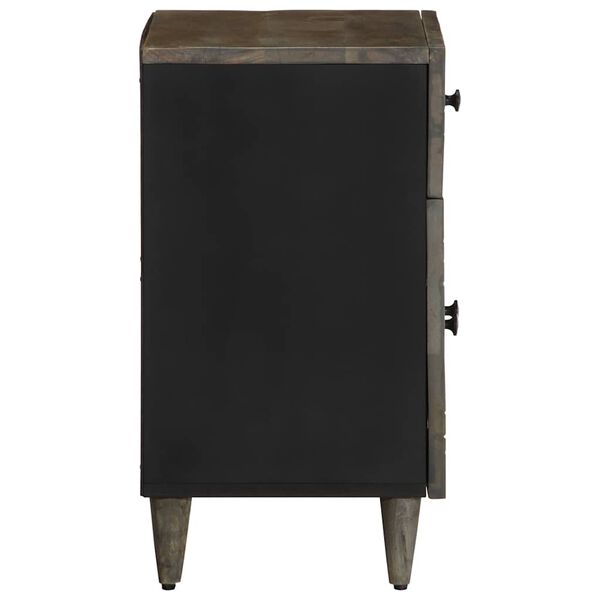 vidaXL &ouml;&ouml;kapp helehall 50x33x60 cm t&auml;ispuidust mango