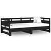 vidaXL v&auml;ljat&otilde;mmatav p&auml;evavoodi, m&auml;nnipuit, 2 x (80-200) cm