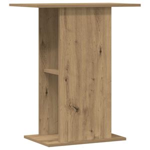 vidaXL akvaariumialus, k&auml;sit&ouml;&ouml;na valminud tamm, 36 x 60,5 x 72,5 cm, t&ouml;&ouml;deldud puit