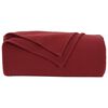 vidaXL Viskab tekid 6 pcs Bordeaux punane 240 x 220 cm Fliis
