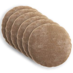 vidaXL Diivanipadi 6 pcs HEERLEN Pruun &Oslash; 30 cm &Scaron;en&uuml;&uuml;lfabric