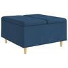 vidaXL Pehme diivan voodiga Sinine 80 x 80 x 45 cm kangas