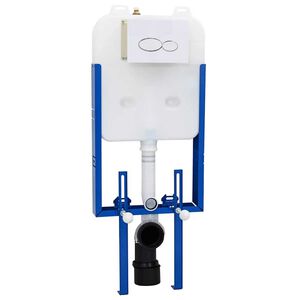 vidaXL Sisemaal Plaat ladustamisega Valge 50 x 8 x 131 cm Teras