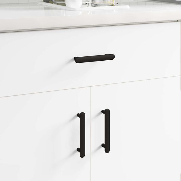 vidaXL Kappi K&auml;epide 474 pcs Must 121 x 16.6 x 28.3 mm Raud