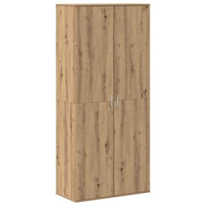 vidaXL Kapp riiuliga uksega k&auml;sit&ouml;&ouml;tamm 80 x 39 x 178 cm Tehispuit