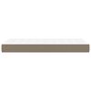 vidaXL vedrumadrats, pruunikashall, 90x200x20 cm, kangas