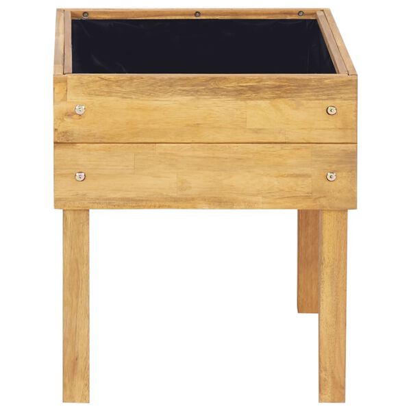 vidaXL tõstetud taimekast, 50 x 40 x 45 cm, toekast akaatsiapuidust