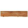 vidaXL lauaplaat, 180x40x2,5 cm, ristk&uuml;lik, akaatsia, naturaalne serv