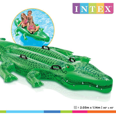 Intex täispumbatav alligaator 203x114 cm