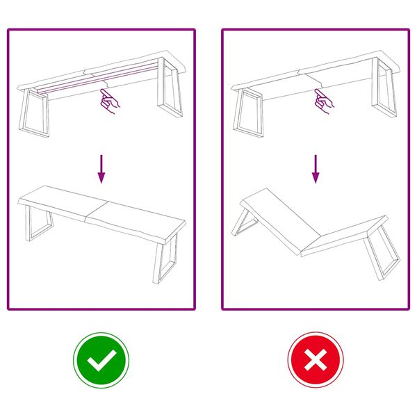 vidaXL lauaplaat, tumepruun, 140x40x(2-6) cm, t&ouml;&ouml;deldud tammepuit