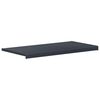 vidaXL Akna aluskate Antratsiit puidu mustriga 80 x 45 x 4,5 cm PVC