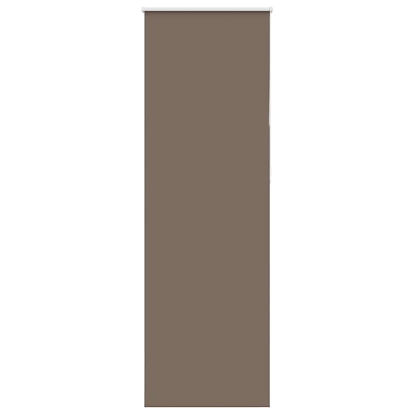 vidaXL pimendav ruloo coffee 80x210 cm kanga laius 75,7 cm pol&uuml;ester