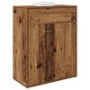 vidaXL puhvetkapp Old Wood 60x30x75 cm Engineered Wood