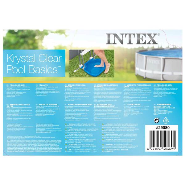 Intex basseini jalavann, 11,5 l, 56 x 46 x 9 cm, sinine
