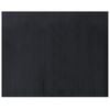 vidaXL vaip ristk&uuml;likukujuline, must, 80 x 100 cm, bambus