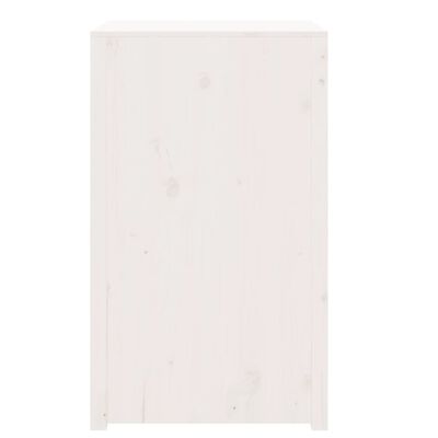 vidaXL õue köögikapp, valge, 55 x 55 x 92 cm, männipuit