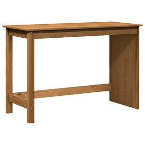 vidaXL Laud Meepruun 112 x 50 x 75 cm Kindel m&auml;nnipuidust