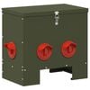 vidaXL Kanali feeder K&uuml;pset roheline 40,5 x 25 x 38 cm