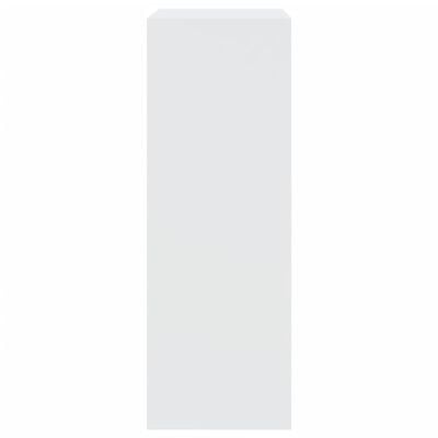 vidaXL jalatsikapp, valge, 60 x 34 x 96,5 cm, tehispuit
