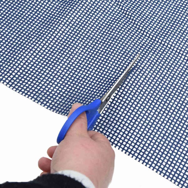 vidaXL Telgi vaip Sinine 300 x 200 cm Pol&uuml;ester