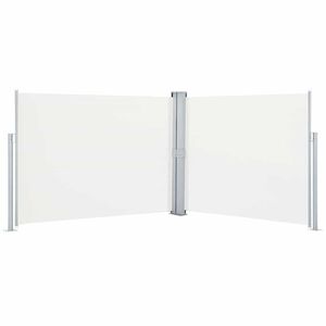 vidaXL lahtit&otilde;mmatav k&uuml;lgsein, kreemjasvalge, 140 x 1000 cm