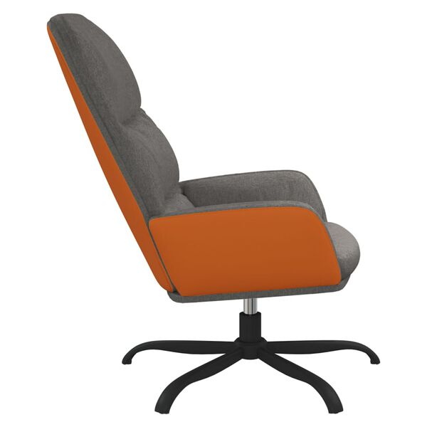 vidaXL puhketool, helehall, kangas