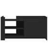 vidaXL kohvilaud, must, 100 x 50 x 50 cm, tehispuit