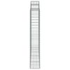 vidaXL kaarekujulised gabioonkorvid 3 tk, 200x30x180/200 cm, raud