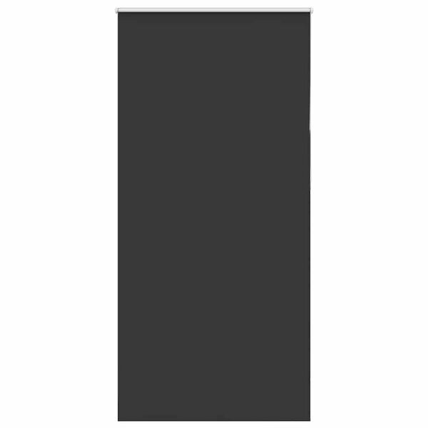 vidaXL pimendav ruloo must 90x210 cm kanga laius 85,7 cm pol&uuml;ester