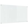 vidaXL Kögi Splashback Läbipaistev 110 x 60 x 0,6 cm karastatud klaas