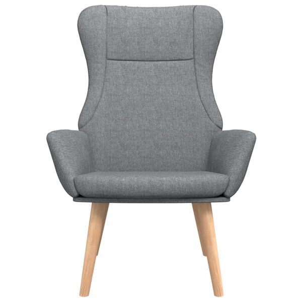 vidaXL puhketool, helehall, kangas