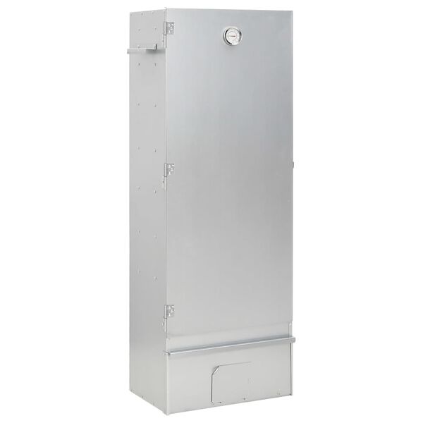 vidaXL BBQ suitsuahi koos k&uuml;lmsuitsu generaatoriga, tsingitud teras