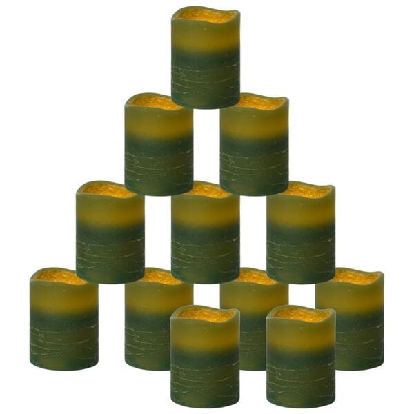 vidaXL leegita LED-k&uuml;&uuml;nlad puldiga, 24 tk, soe valge