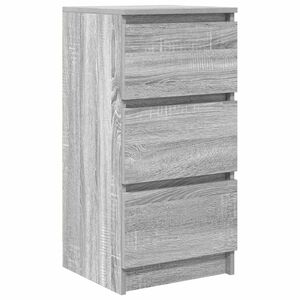 vidaXL puhvetkapp, hall Sonoma tamm, 37,5x35x76 cm, tehispuit