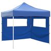 vidaXL kokkupandav telk 2 seinaga, 3 x 3 m, sinine