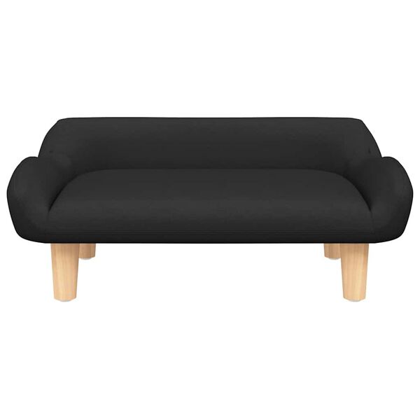 vidaXL koeravoodi, must, 70x40x24 cm, kangas