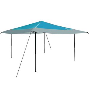 vidaXL Katuse telk 395 x 395 x 251 cm Sinine kangas