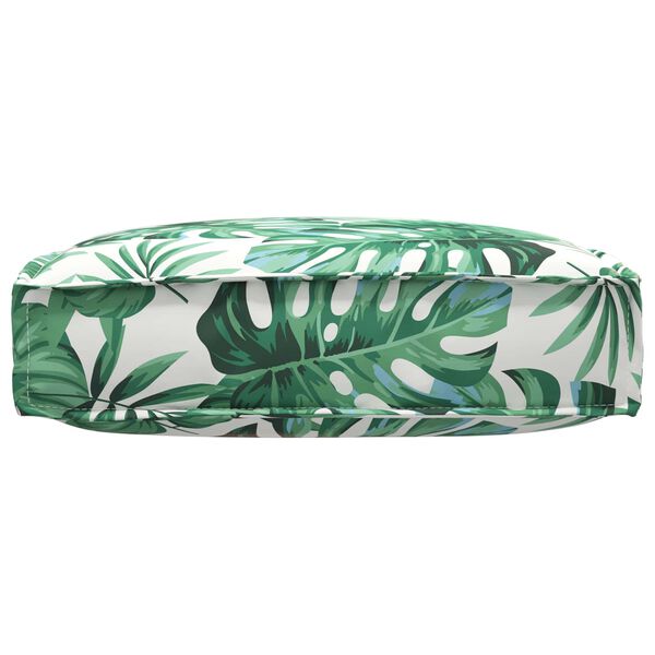 vidaXL Padi Leht Lehe muster 60 x 60 x 12 cm Oxfordi kangas