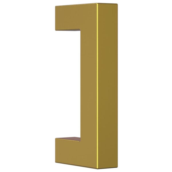 vidaXL kapi k&auml;epidemed 20 tk, kuldne, 64 mm, roostevaba teras