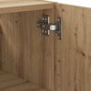 vidaXL Seinakapp Artisan Oak 60x31x70 cm Engineered Wood