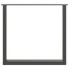 vidaXL söögilaua jalad U-kujulised 2 tk, antratsiithall, 80 x (72-73) cm, teras