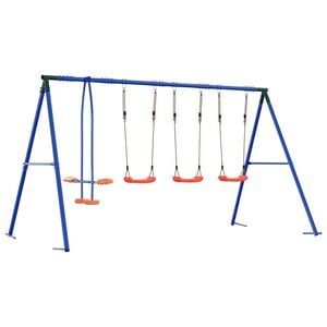 vidaXL V&auml;ljas Kiik Komplekt Mitmev&auml;rviline 330 x 185 x 185 cm