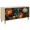 vidaXL Telerikapp LOCHEM 102 x 33 x 50 cm Sonoma Tehispuit