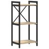 vidaXL Raamatukapp 40 x 30 x 85 cm Tehispuit Sonoma tamm