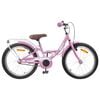 vidaXL Laste Bike 20 Tolli vanuses 6-11 aastat Hele roosa