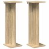 vidaXL Taimede alus Sonoma tamm 25 x 25,5 x 80,5 cm T&ouml;&ouml;deldud puit